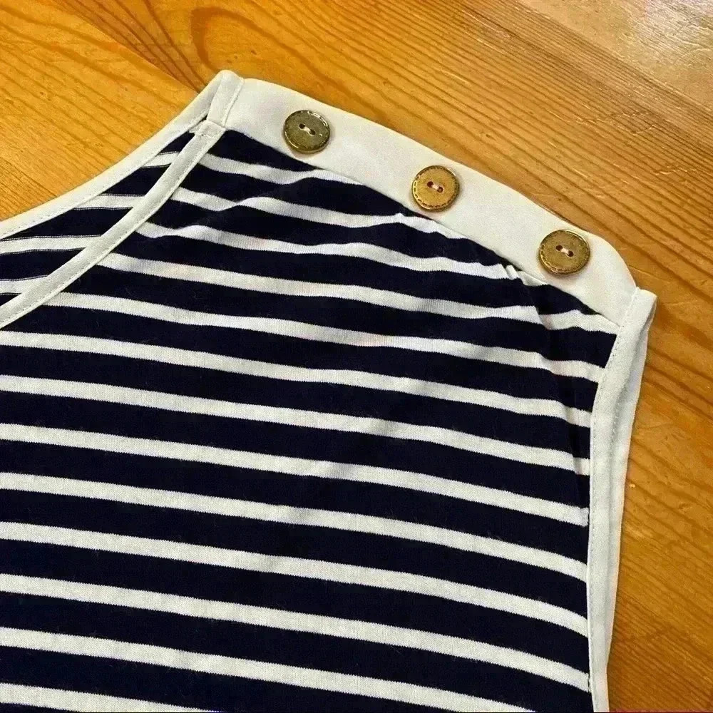 W5 black and white striped shirt - Picture 4 of 8